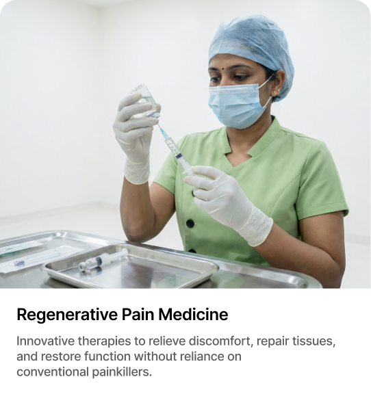 Regenerative Pain Medicine