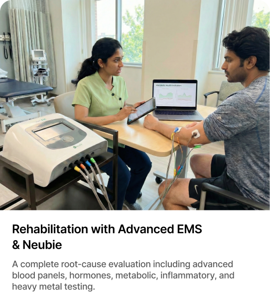 Rehabilitation with Advanced EMS & Neubie